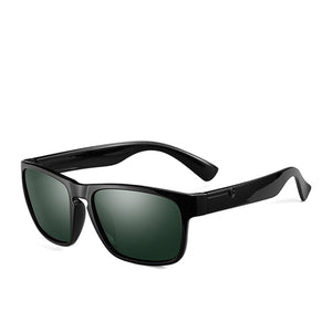 POLARKING Brand Polarized Sunglasses For Men Plastic Oculos de sol Men's Fashion Square Driving Eyewear Travel Sun Glass