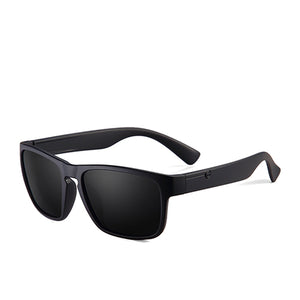 POLARKING Brand Polarized Sunglasses For Men Plastic Oculos de sol Men's Fashion Square Driving Eyewear Travel Sun Glass