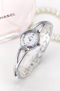 Rhinestone Watches Women Luxury Brand Stainless Steel Bracelet watches