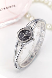 Rhinestone Watches Women Luxury Brand Stainless Steel Bracelet watches