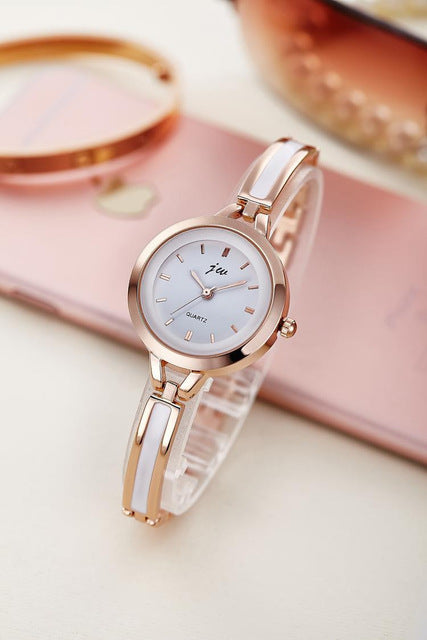 Rhinestone Watches Women Luxury Brand Stainless Steel Bracelet watches