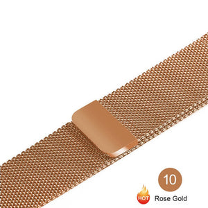 Milanese Loop For Apple Watch band strap.Stainless Steel Link Bracelet wrist watchband