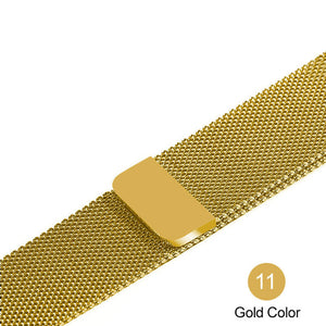 Milanese Loop For Apple Watch band strap.Stainless Steel Link Bracelet wrist watchband