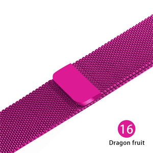 Milanese Loop For Apple Watch band strap.Stainless Steel Link Bracelet wrist watchband