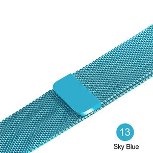 Milanese Loop For Apple Watch band strap.Stainless Steel Link Bracelet wrist watchband