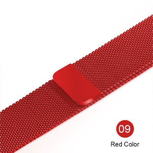 Milanese Loop For Apple Watch band strap.Stainless Steel Link Bracelet wrist watchband