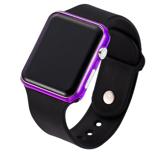 2020 New black Casual Wrist watches Watch LED Digital Sport Men Wristwatch Silicone Watch