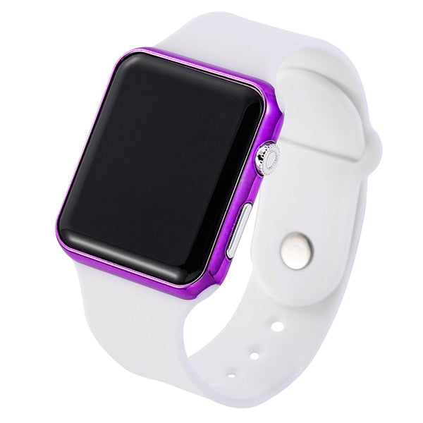 2020 New black Casual Wrist watches Watch LED Digital Sport Men Wristwatch Silicone Watch