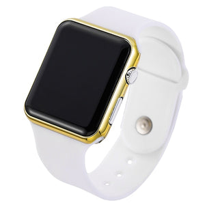 2020 New black Casual Wrist watches Watch LED Digital Sport Men Wristwatch Silicone Watch