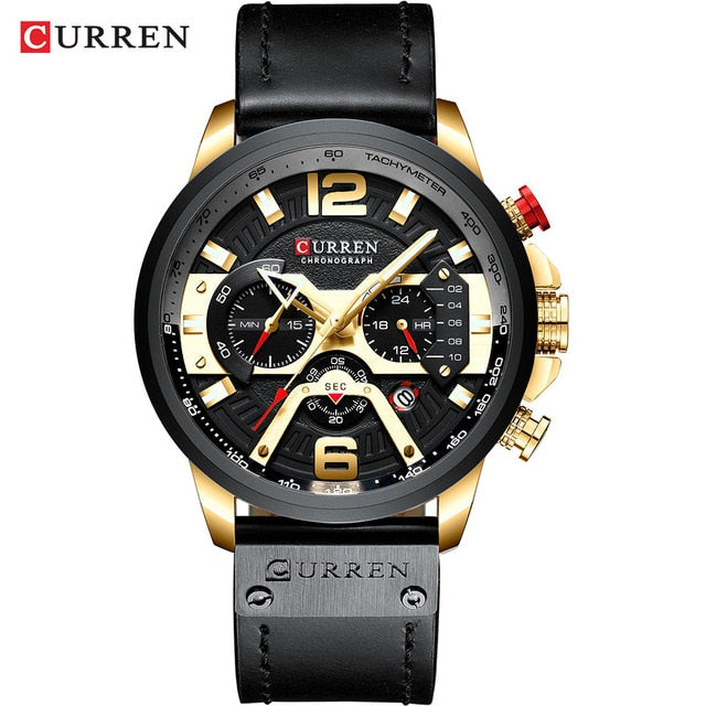 Casual Sport Watches for Men Blue Top Brand