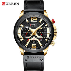 Casual Sport Watches for Men Blue Top Brand