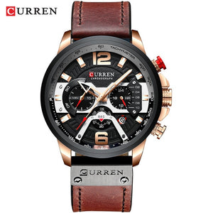 Casual Sport Watches for Men Blue Top Brand