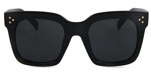 2020 Kim Kardashian sunglasses lady Top flat glasses Lunette Femme women luxury brand sunglasses women Rivet sun Glasse UV400