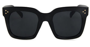 2020 Kim Kardashian sunglasses lady Top flat glasses Lunette Femme women luxury brand sunglasses women Rivet sun Glasse UV400